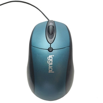 Souris iggual COM-ERGONOMIC-XL 800 dpi Bleu