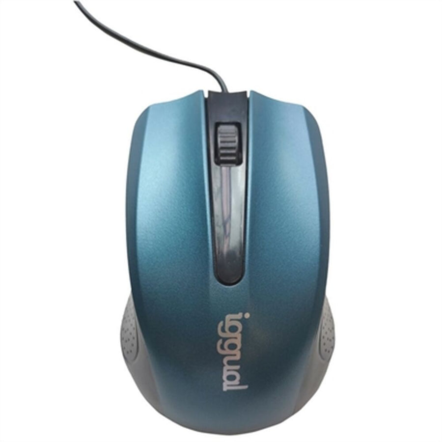 Souris iggual ERGONOMIC-RL 800 dpi Bleu