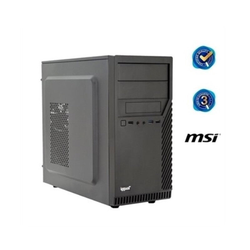 PC de bureau iggual PSIPCH511 i5-10400 16 GB RAM 480 GB SSD Noir