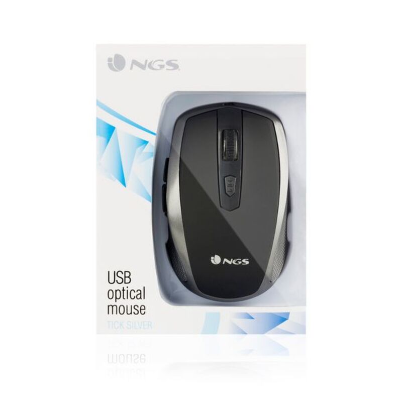 Souris Optique NGS Tick Silver TICKSILVER USB Argent