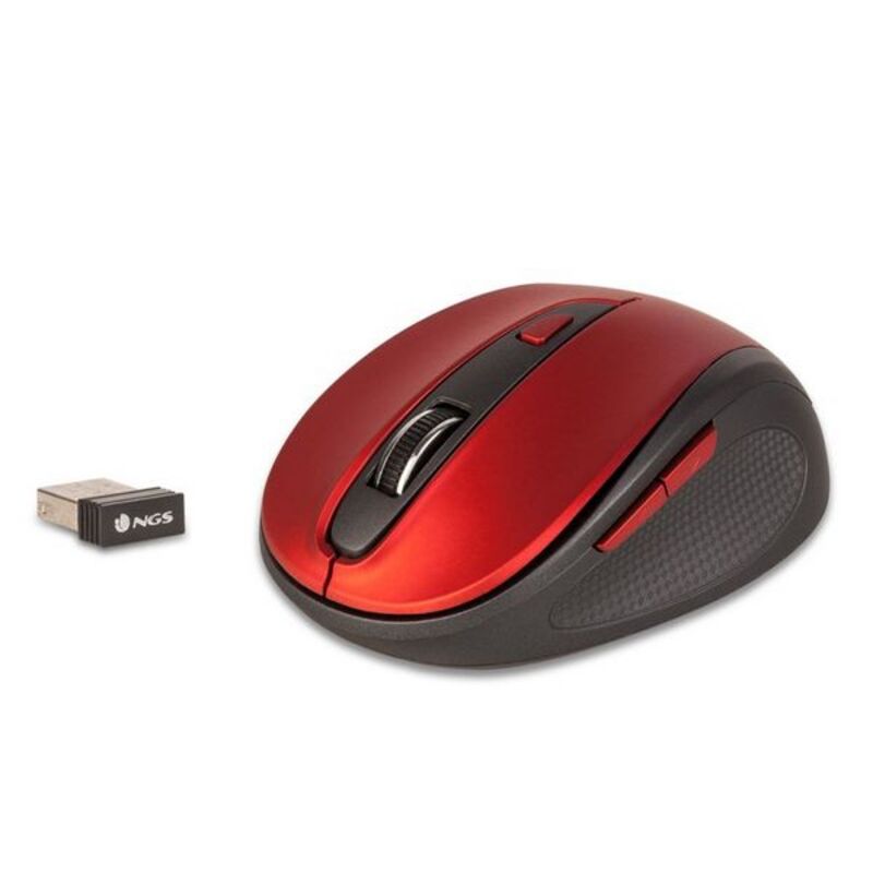 Souris sans-fil NGS EVOMUTERED Plug and play Rouge