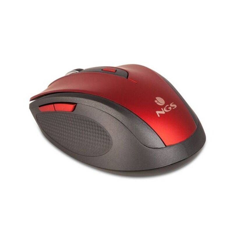 Souris sans-fil NGS EVOMUTERED Plug and play Rouge