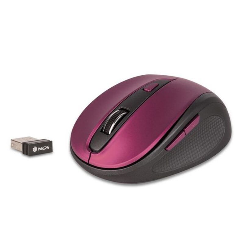 Souris sans-fil NGS EVOMUTEPURPLE Plug and play Violet