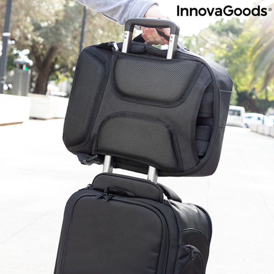 Sac à dos-valise antivol 2 en 1 InnovaGoods Brifty (Reconditionné A)