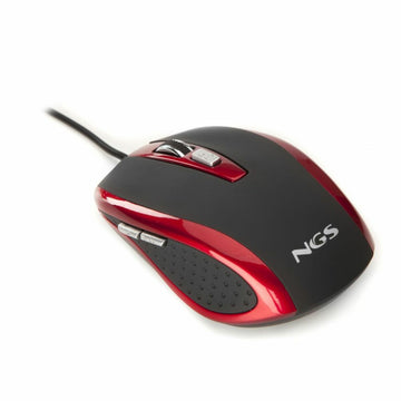 Souris Optique NGS RED TICK 1000 dpi