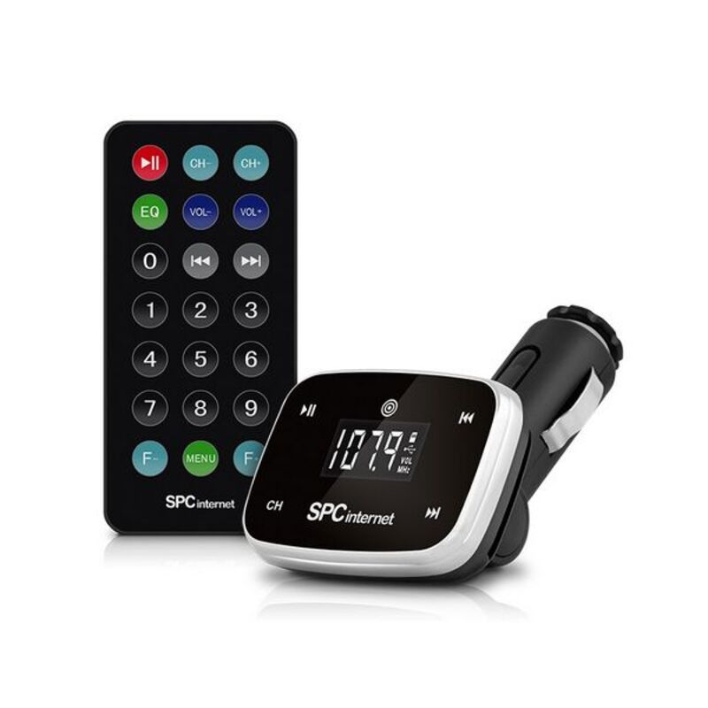 Lecteur MP3 pour Voiture SPC 8150N LCD SD USB Noir