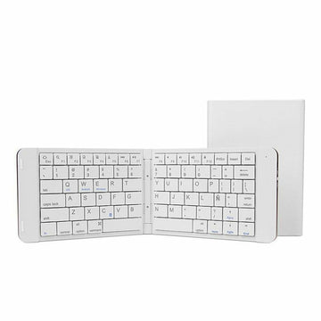 Clavier Bluetooth avec Support pour Tablette LEOTEC Blanc Pliable