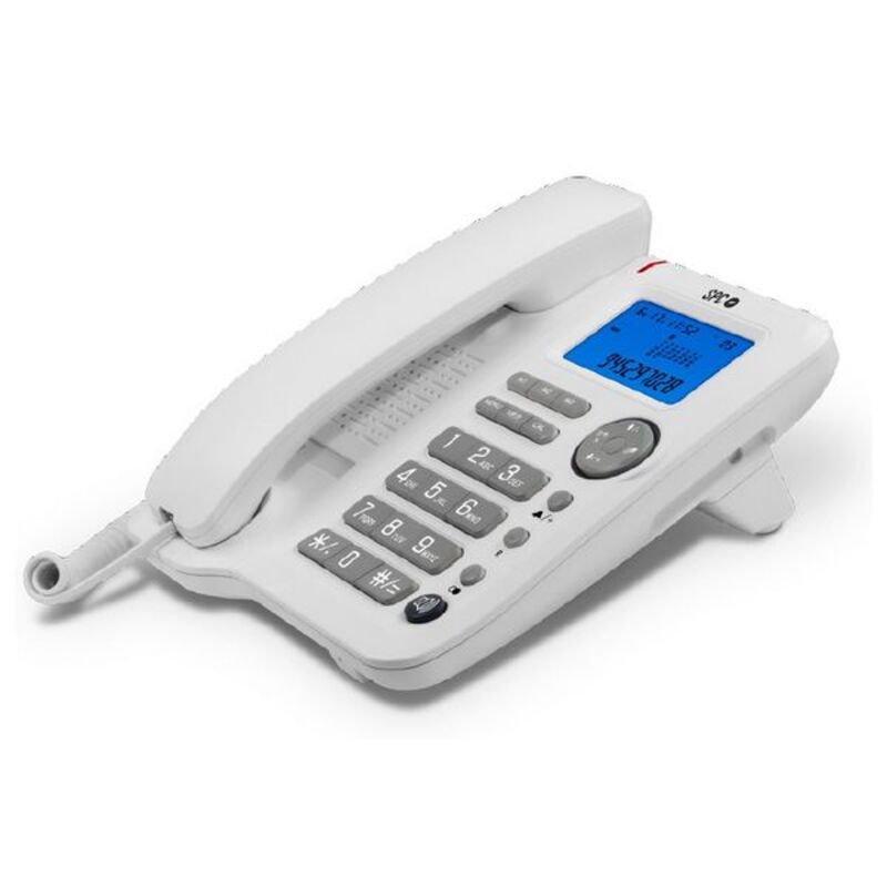 Téléphone fixe SPC 3608B LCD Blanc