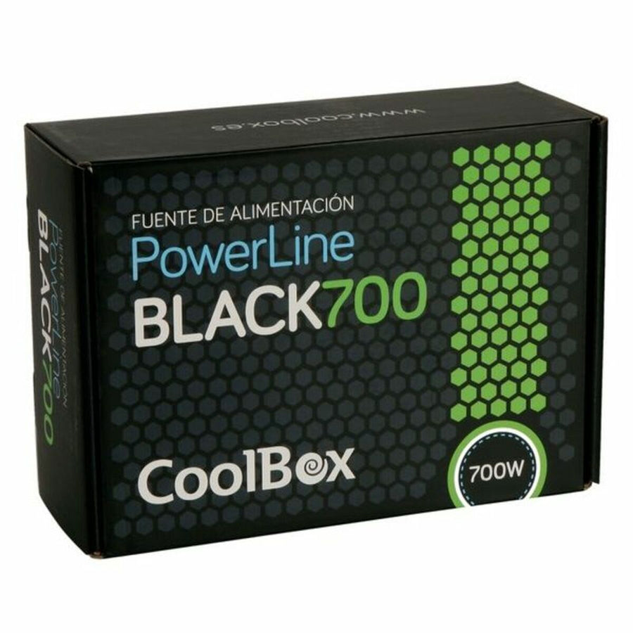 Bloc d’Alimentation CoolBox COO-FAPW700-BK ATX 700 W Noir Ø 12 cm x 1