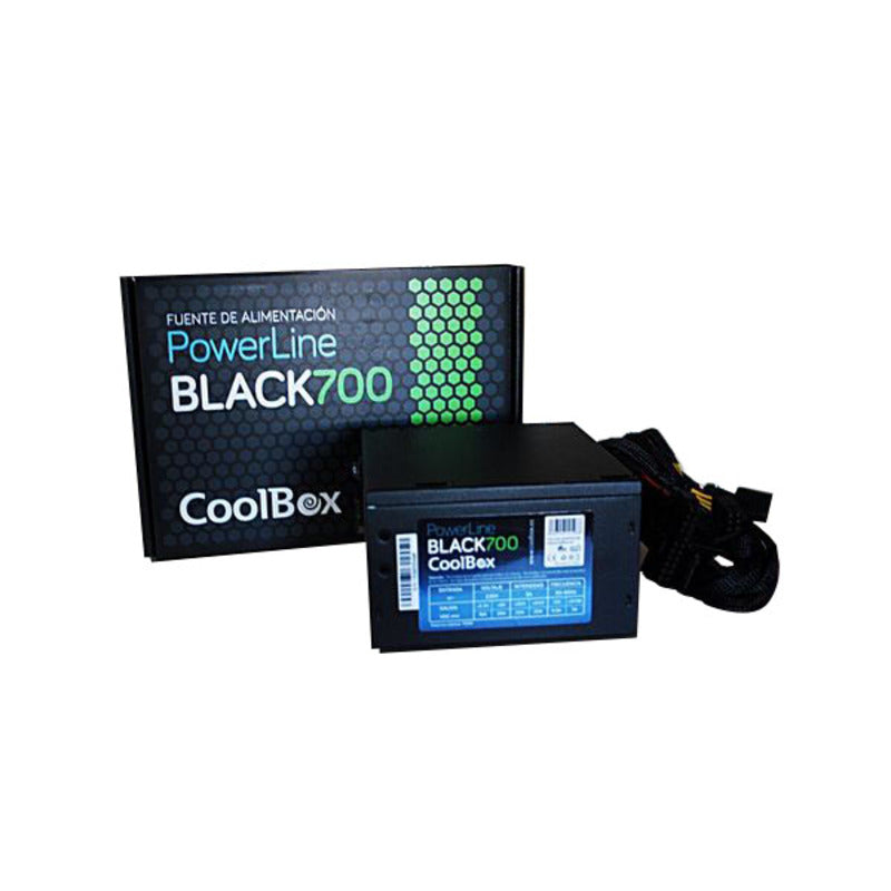 Bloc d’Alimentation CoolBox COO-FAPW700-BK 700W 700 W