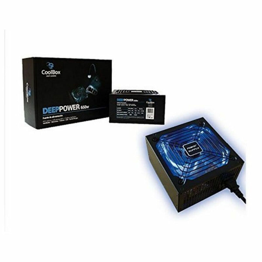 Bloc d’Alimentation CoolBox DG-PWS650-85B ATX 650 W Noir x 1