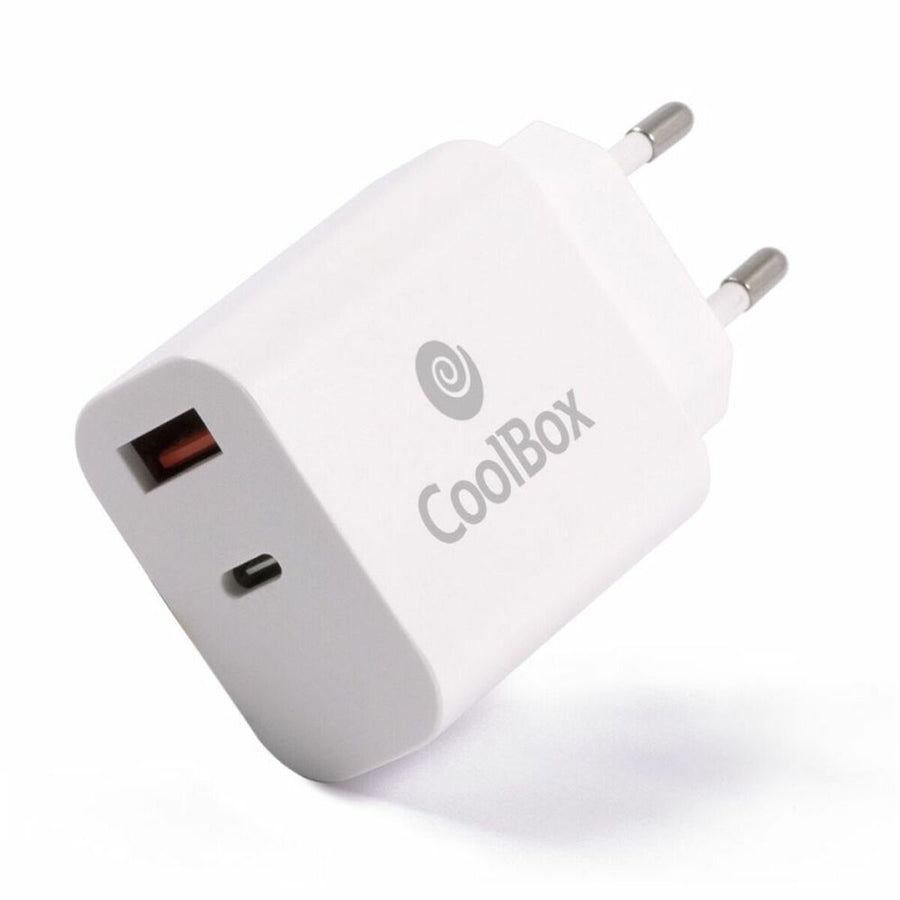 Chargeur mural 2 en 1 CoolBox COO-CUAC-20P