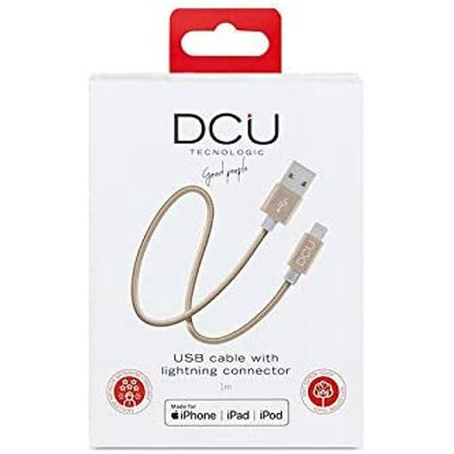 Câble USB vers Lightning DCU 34101210 Rose 1 m