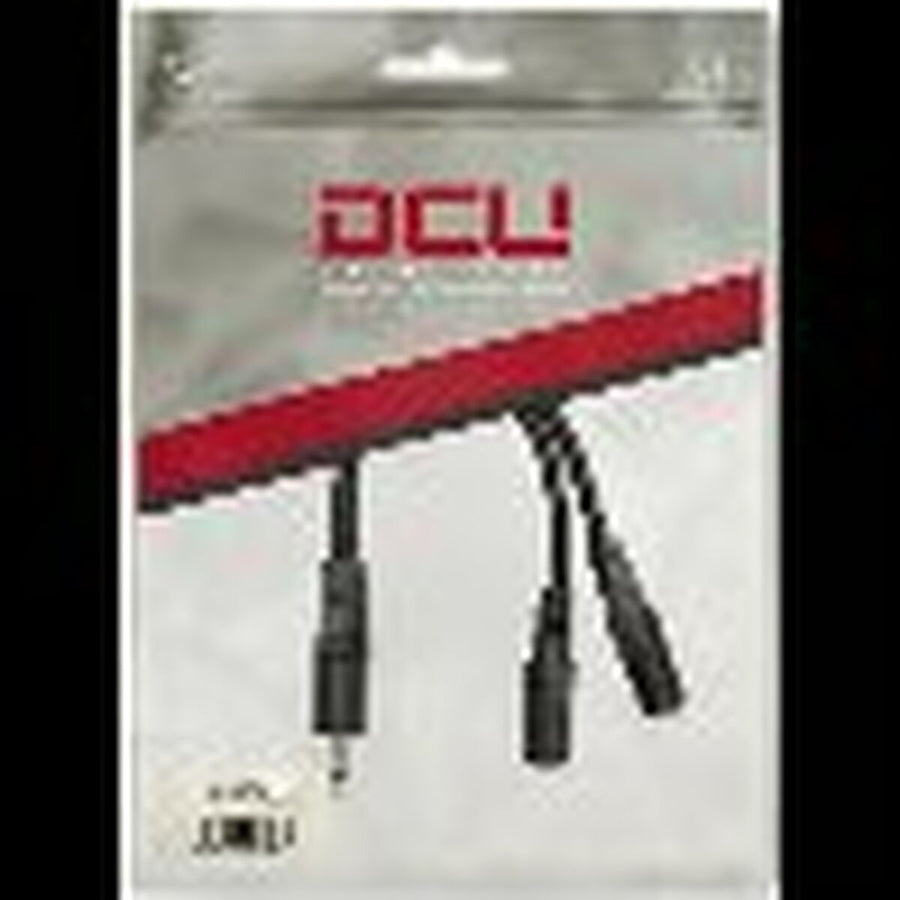 Câble Audio Jack (3,5 mm) vers 2 RCA DCU 391061 Noir
