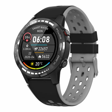 Montre intelligente LEOTEC MULTISPORT GPS ADVANTAGE PLUS Noir 1,3