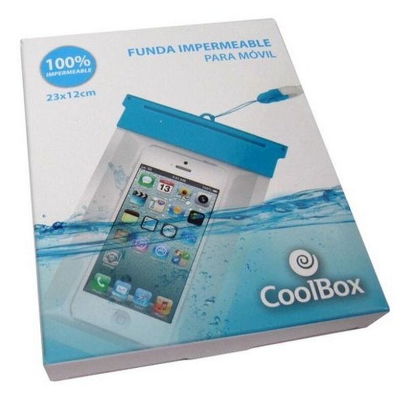 Étui étanche CoolBox ACTCOOBAG1 Smartphone Tablet Waterproof Transparent