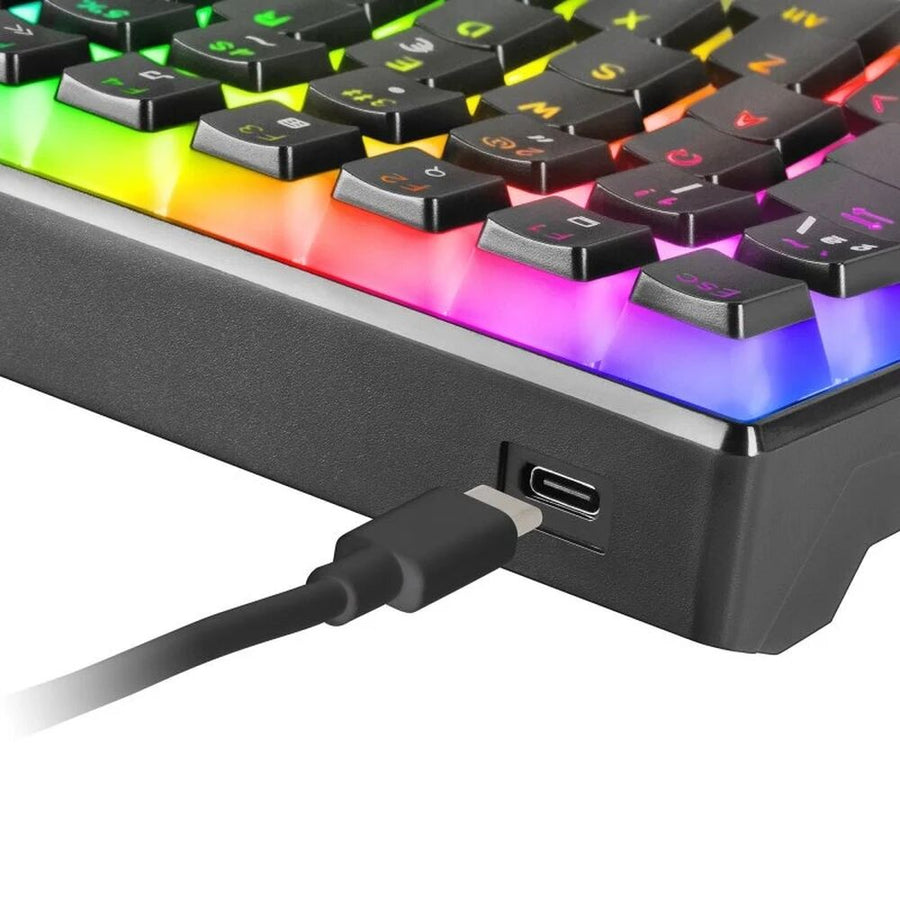 Clavier pour jeu Mars Gaming MKULTRA Noir LED RGB