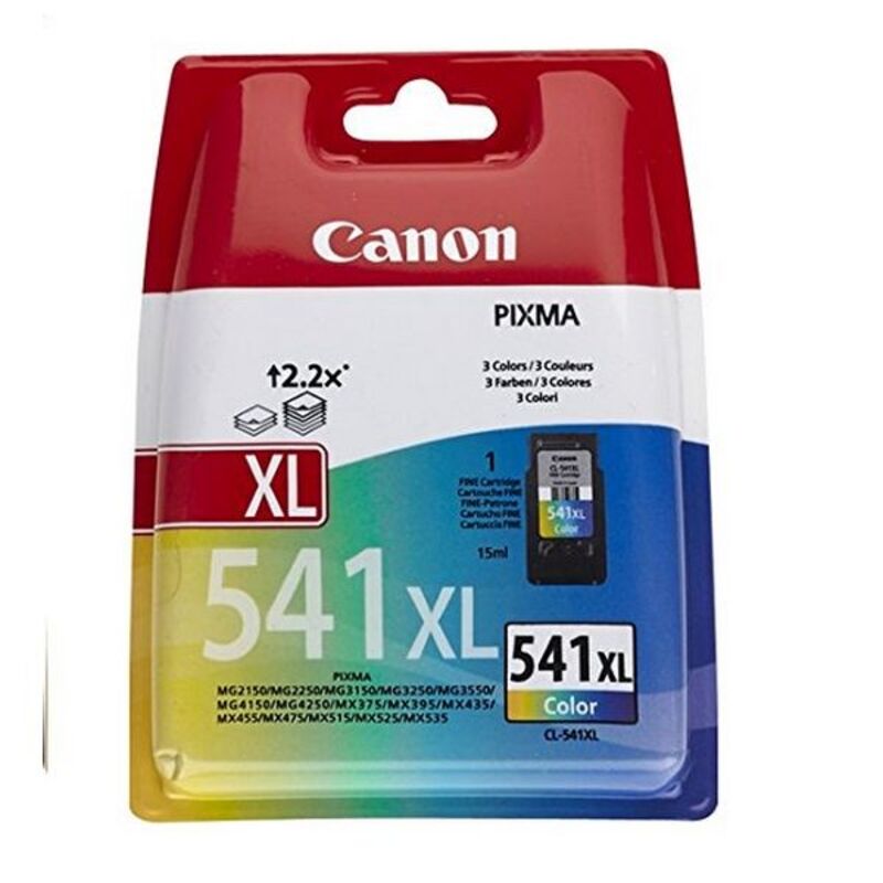 Cartouche d'encre originale Canon CL-541XL MG2250/MX395 Tricolore