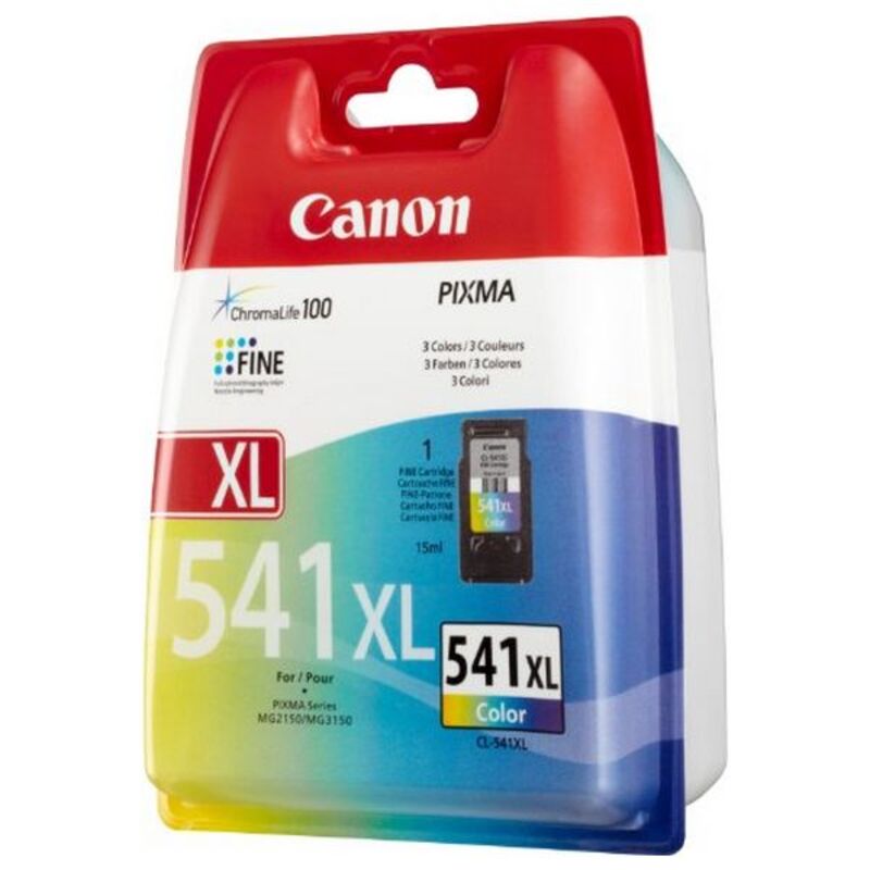 Cartouche d'encre originale Canon CL-541XL MG2250/MX395 Tricolore