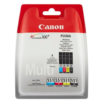 Cartouche d'encre originale Canon CLI-551 MULTIPACK