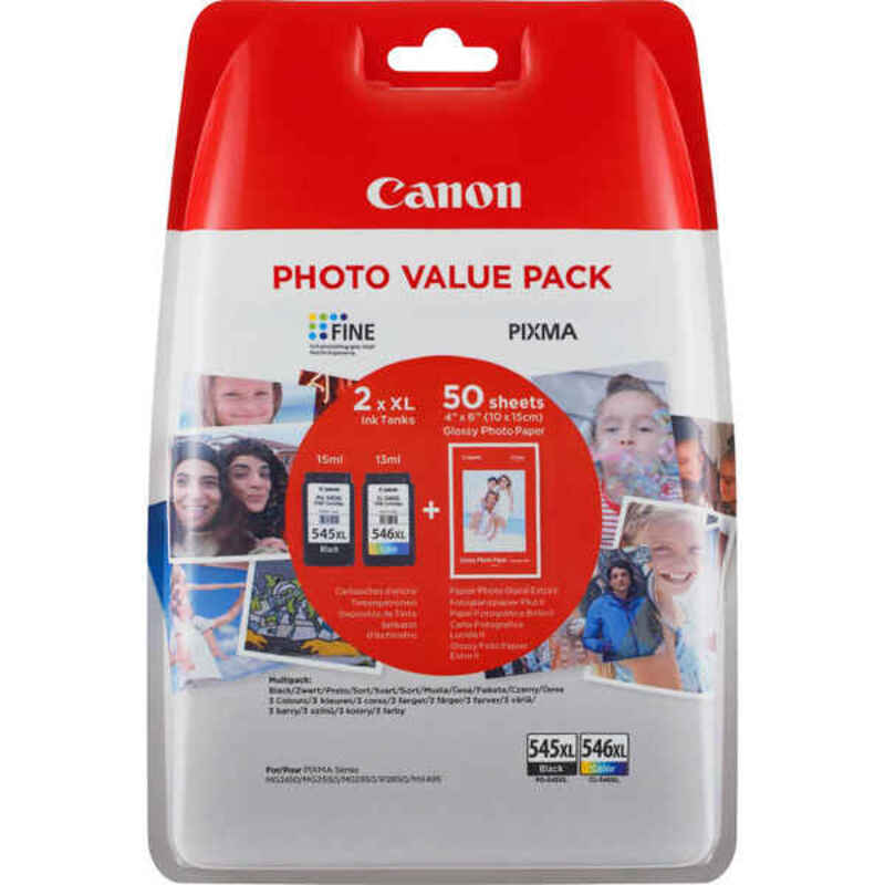 Cartouche d'encre originale Canon 545XL/546XL
