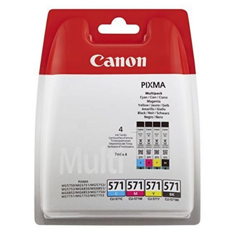 Cartouche d'encre originale Canon CLI-571 Multipack