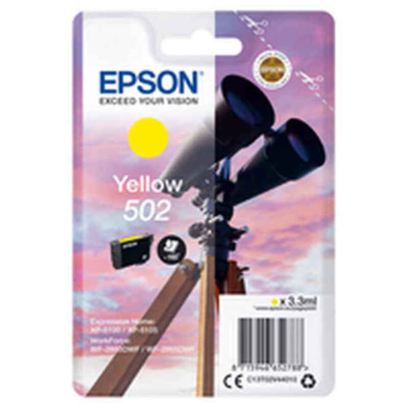 Cartouche d'encre originale Epson T502 Jaune