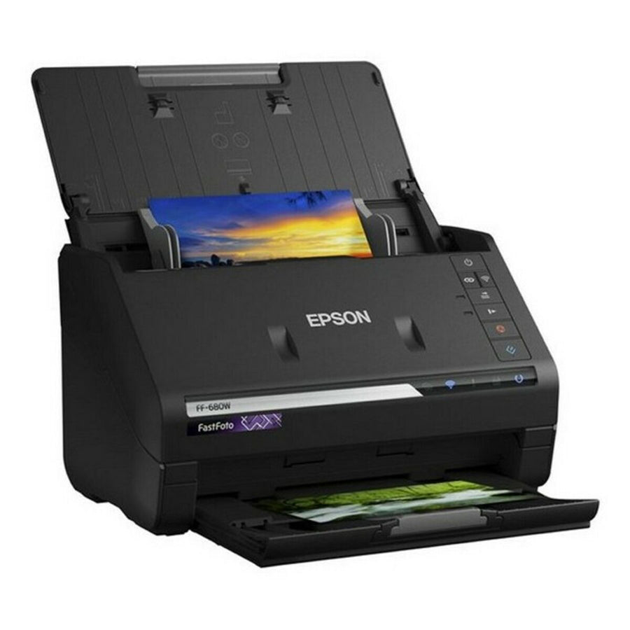 Scanner Double Face Epson FF680W 300 dpi 45 ppm WIFI Noir