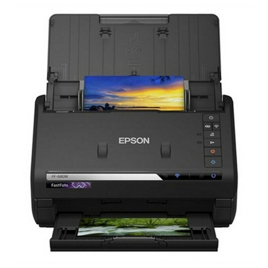 Scanner Double Face Epson FF680W 300 dpi 45 ppm WIFI Noir