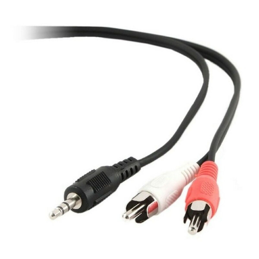 Câble Audio Jack vers RCA GEMBIRD CCA-458-5M (5 m) Noir