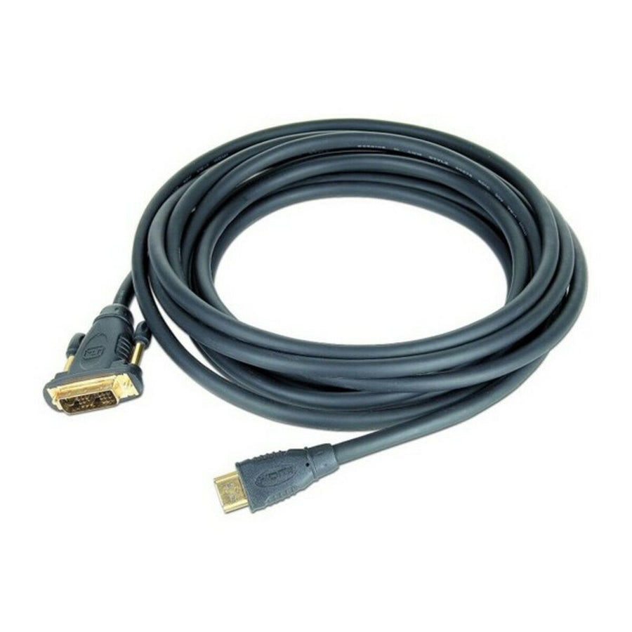 Câble HDMI vers DVI GEMBIRD CC-HDMI-DVI-0.5M (0,5 m) Noir