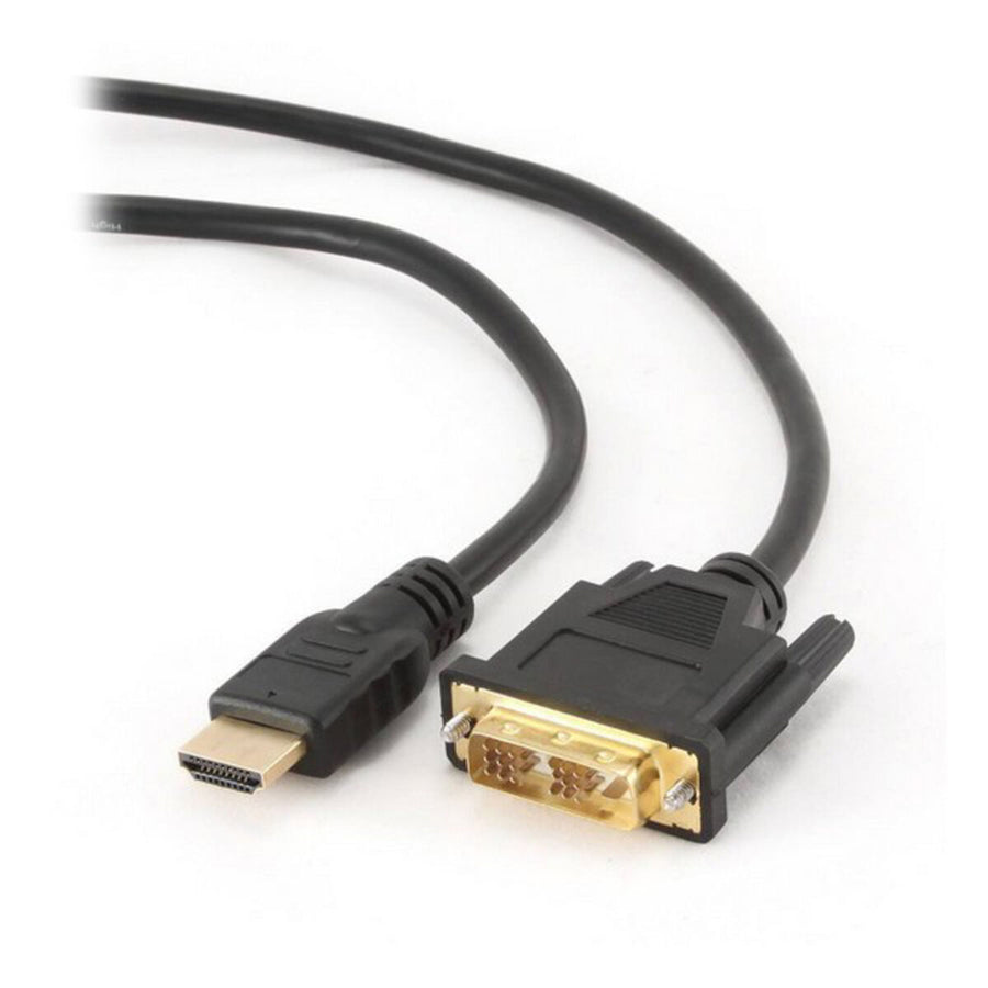 Câble HDMI vers DVI GEMBIRD CC-HDMI-DVI-0.5M (0,5 m) Noir
