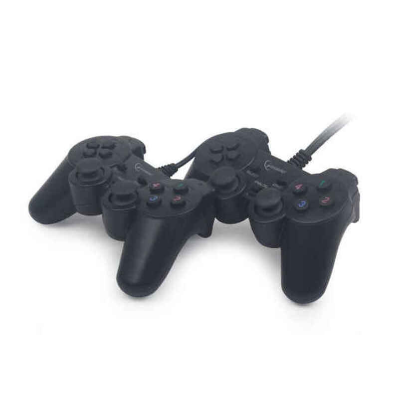 Contrôle des jeux GEMBIRD Dual Gamepad PC Noir