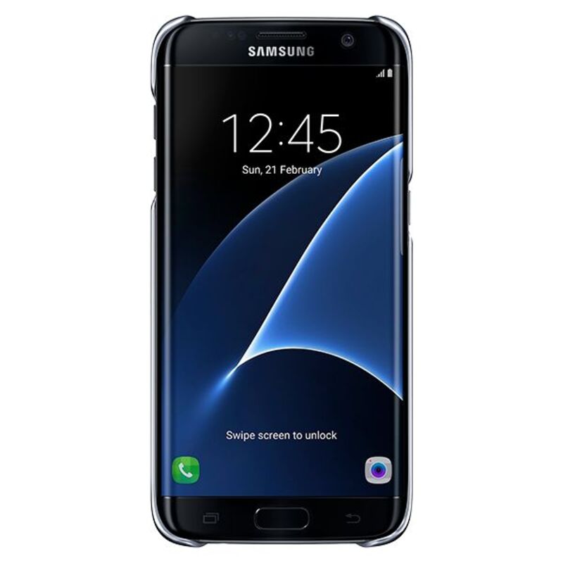 Protection pour téléphone portable Samsung EF-QG935C 5.5 Noir