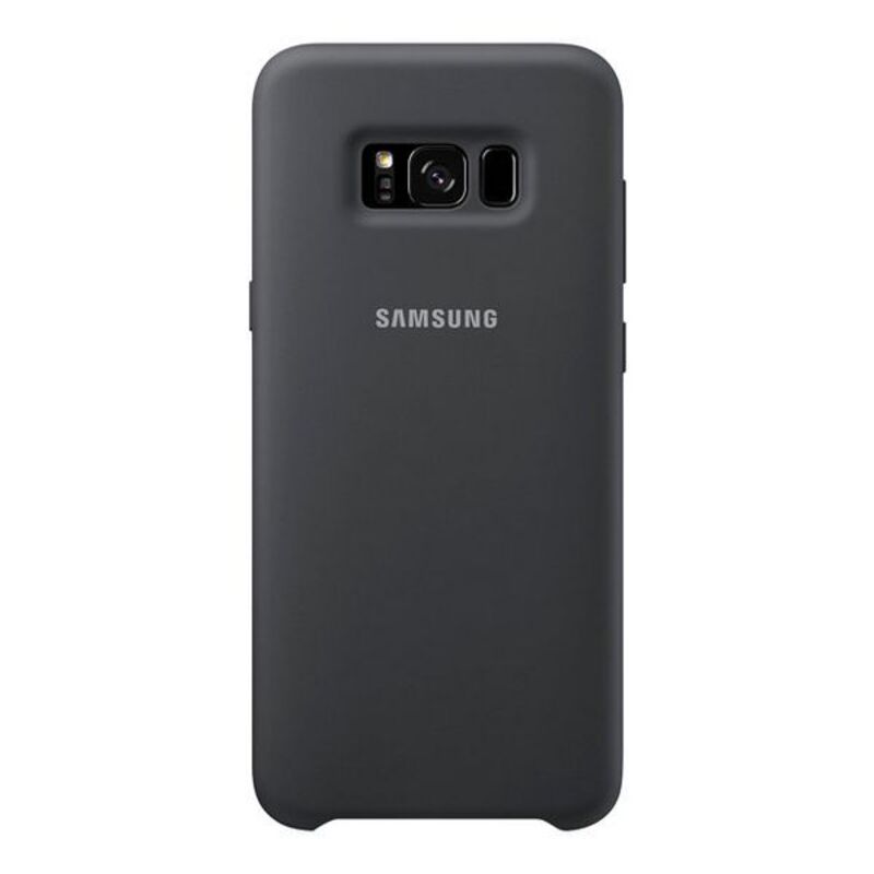 Étui pour téléphone portable Samsung 222142 Samsung S8+ Gris Argent