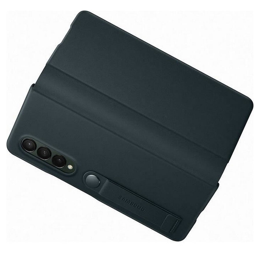 Housse pour Mobile avec coque Samsung Galaxy Z Fold3 5G Cuir Vert