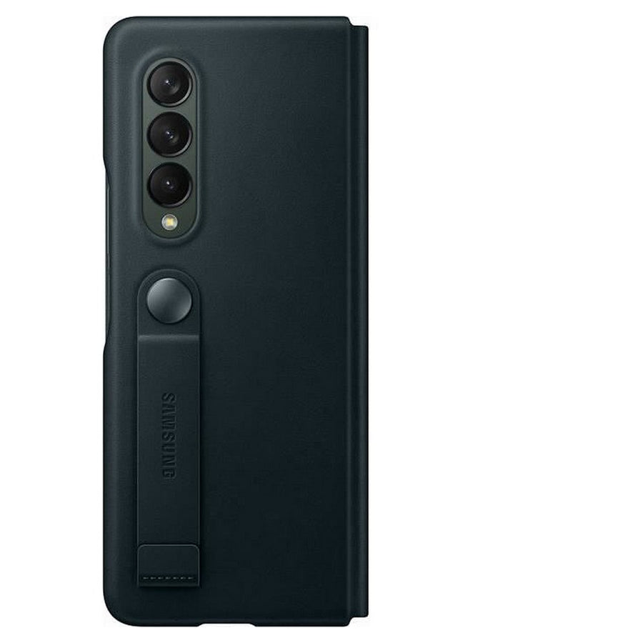 Housse pour Mobile avec coque Samsung Galaxy Z Fold3 5G Cuir Vert