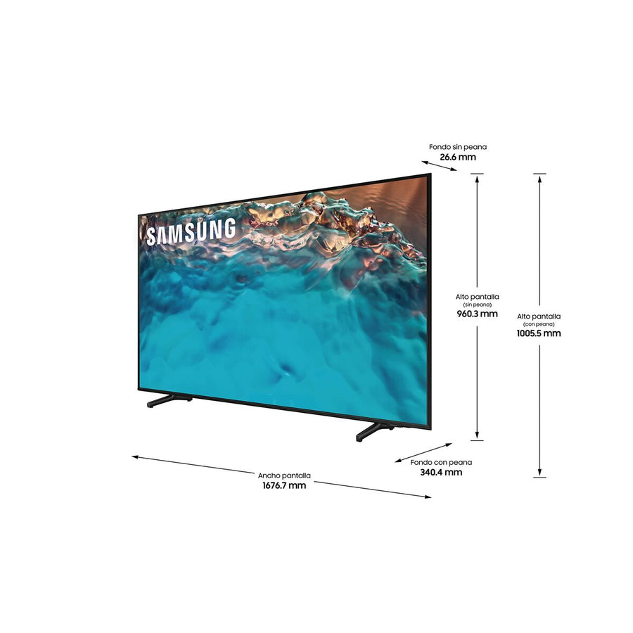 TV intelligente Samsung UE75BU8000KXXC 75
