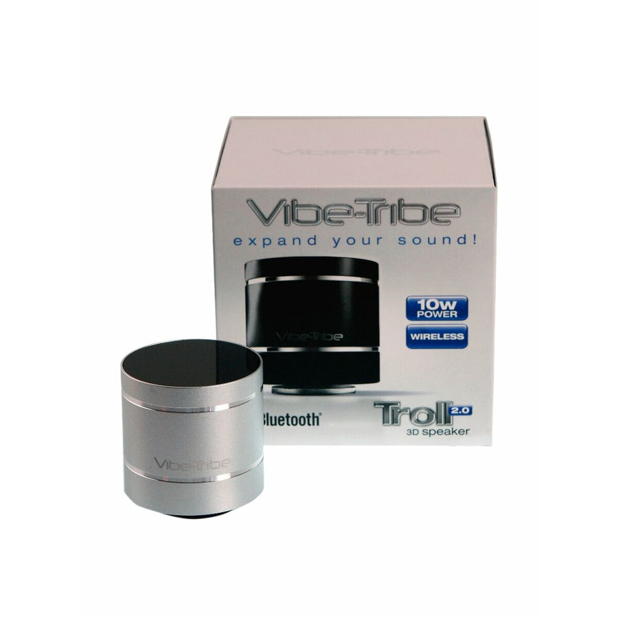 Haut-parleur portable Vibe-Tribe Troll 2.0 Silver (Reconditionné A)