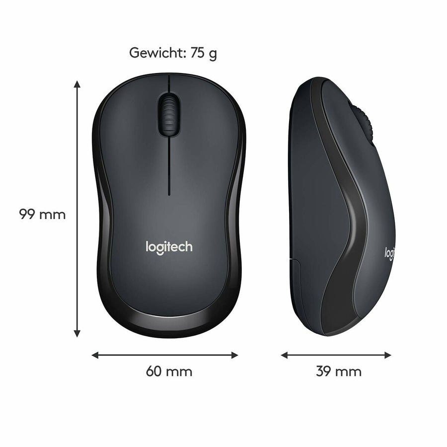 Souris Optique Sans Fil Logitech (Reconditionné A+)