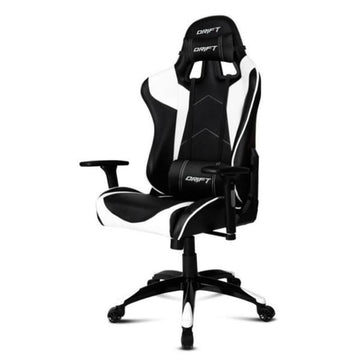 Chaise de jeu DRIFT DR300BW Blanc/Noir