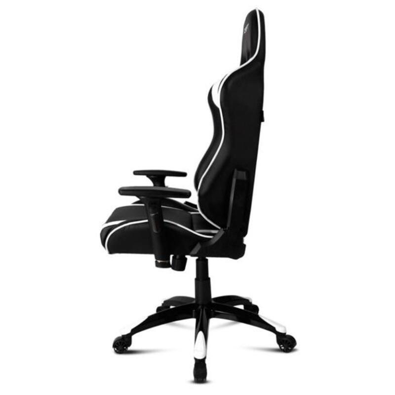 Chaise de jeu DRIFT DR300BW Blanc/Noir