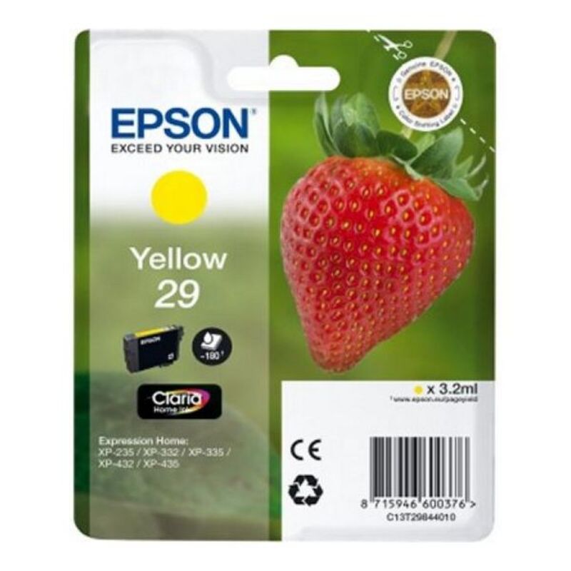 Cartouche d'Encre Compatible Epson T2984 Jaune