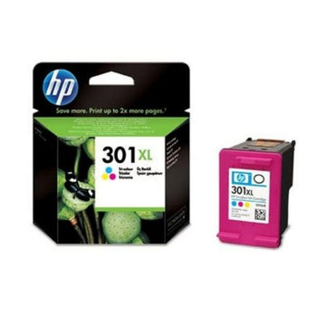 Cartouche d'encre originale HP 301XL (CH564EE) Tricolore Jaune Cyan Magenta Oui