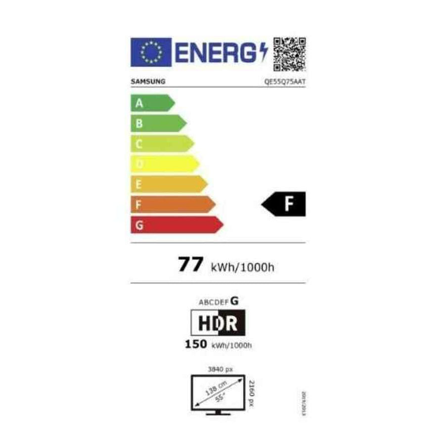 TV intelligente Samsung QE75Q75AATXXC 75