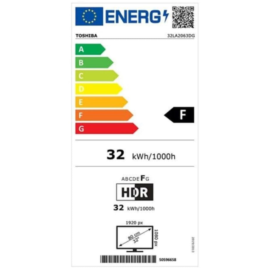 TV intelligente Toshiba 32LA2063DG 32