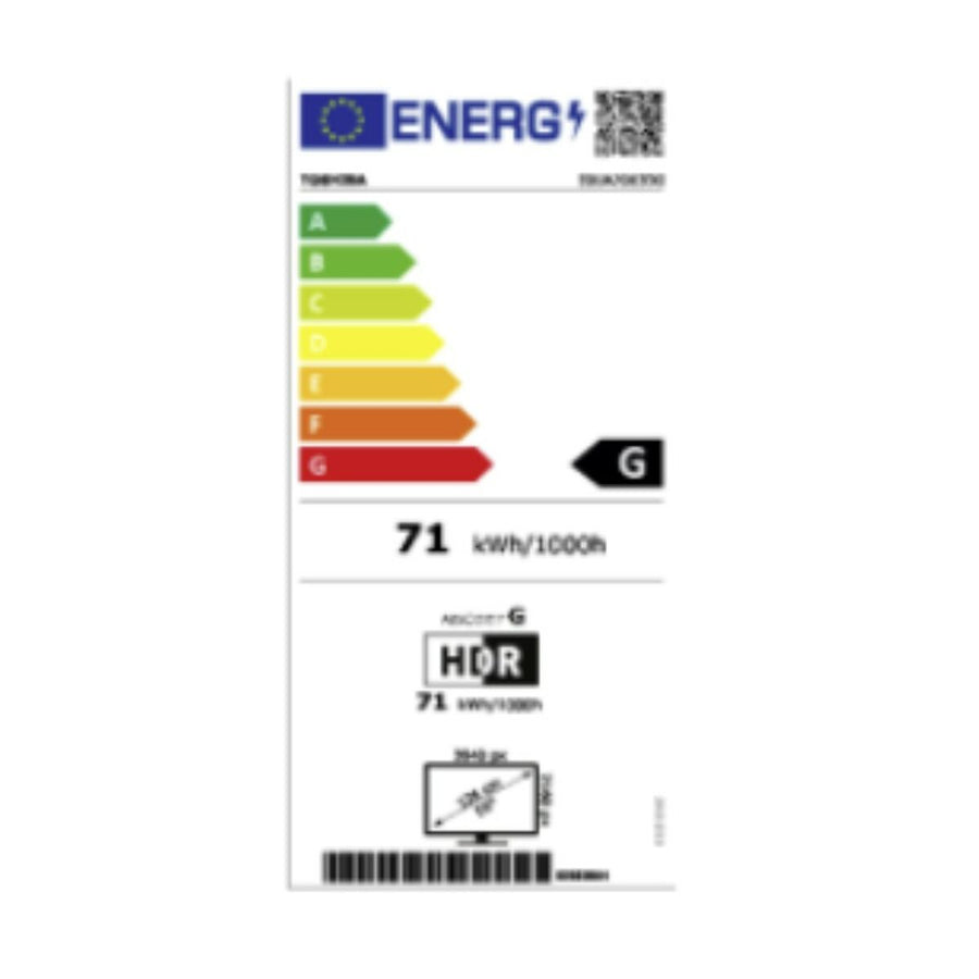 TV intelligente Toshiba 50UA2063DG  50