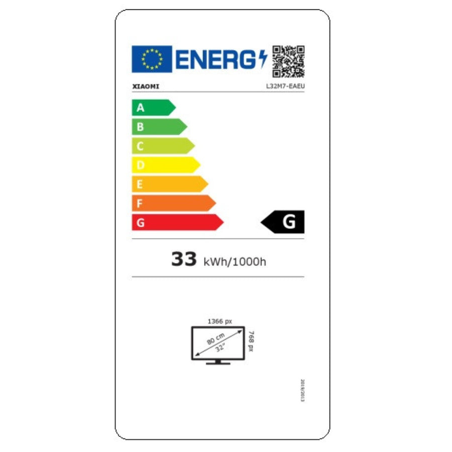 TV intelligente Xiaomi MI A2 L32M7 32