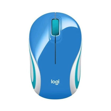 Souris Optique Sans Fil Logitech M187 1000 dpi Bleu