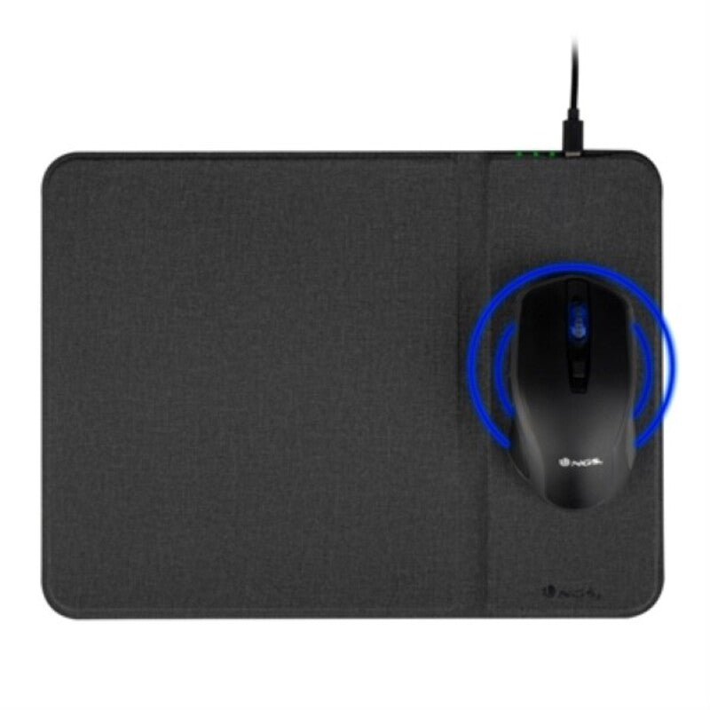 Souris avec Coussin de Chargement sans Fil NGS Cruise Kit LED 1600 dpi 5-10W